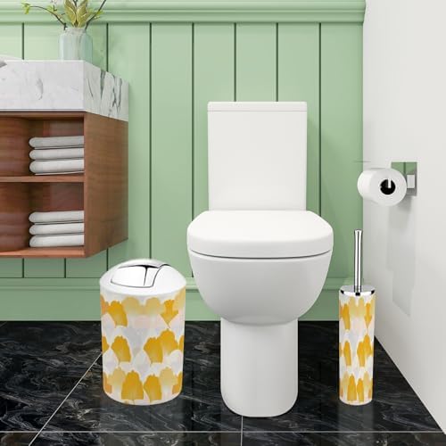 Boho Japanese Style 6 Piece Bathroom Accessory Set