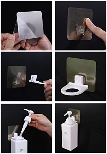 LIZEALUCKY Wall Mounted Shampoo Holder Hook