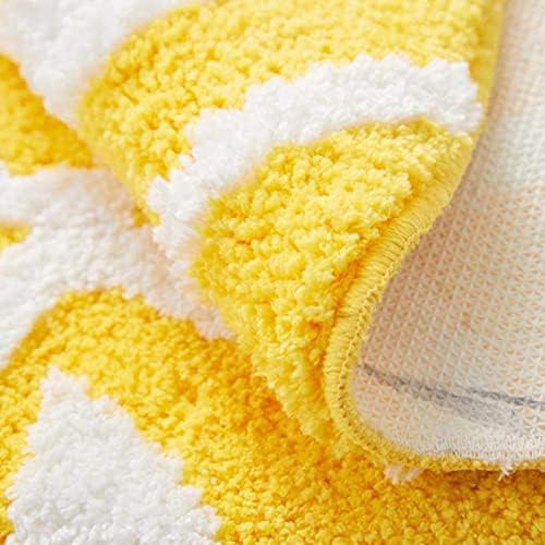 UKELER Cartoon Pineapple Bath Rug for Kids