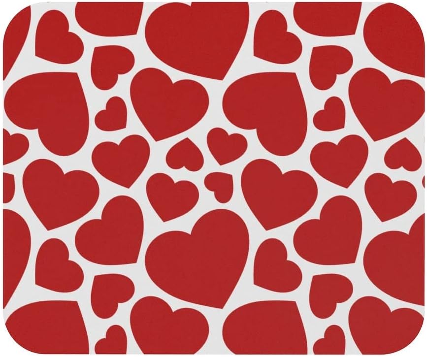 Love Hearts Doormat 24x16in Non Slip Bath Rug