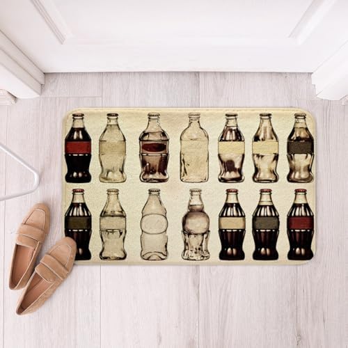 Feelyou Kids Vintage Cola Bath Mat 16x24
