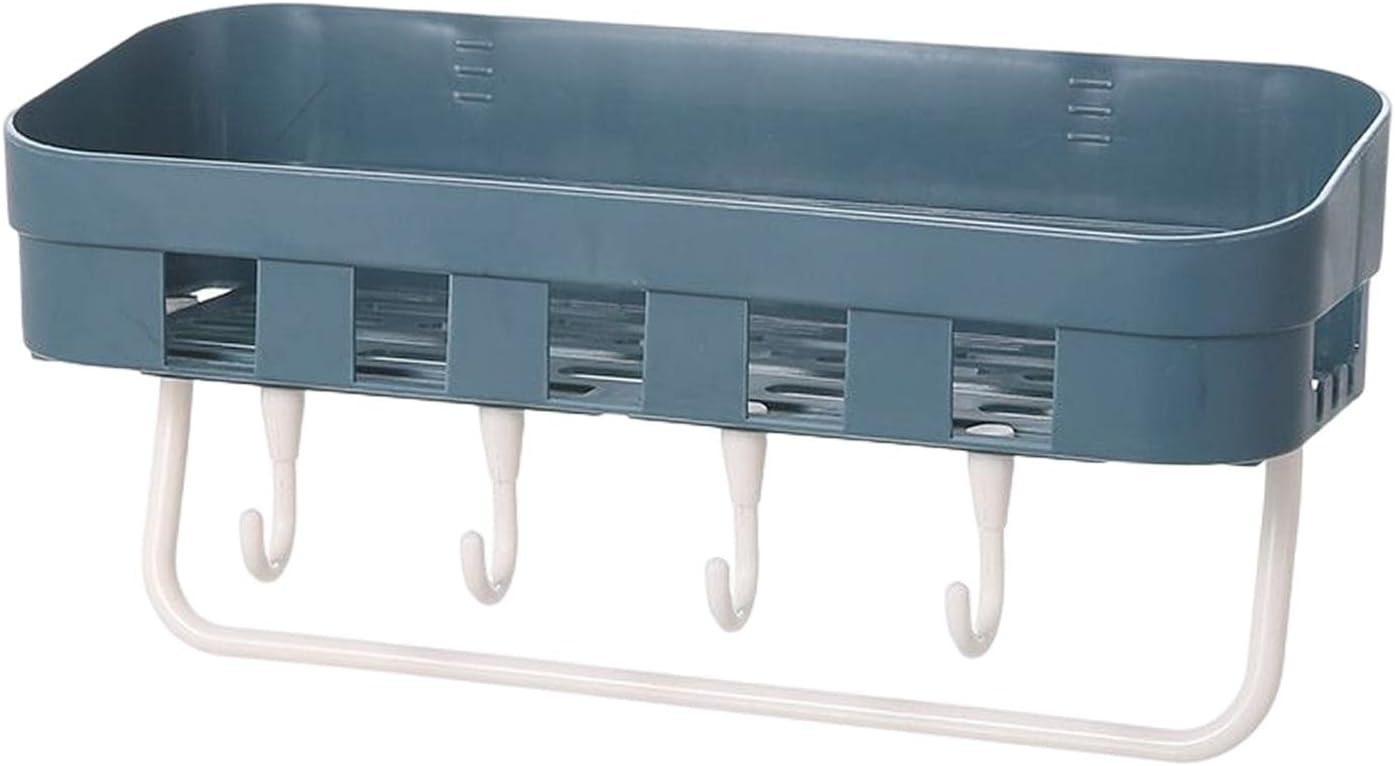 Duiaynke Hook Shower Rack with Storage Space