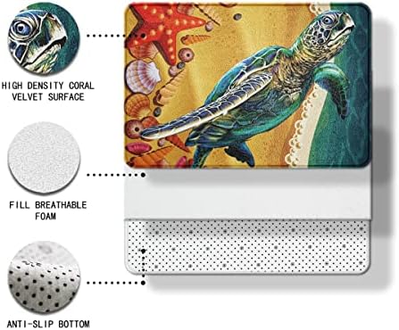 Feelyou Bass Fish Bath Rug 16x24 Inch Room Decor
