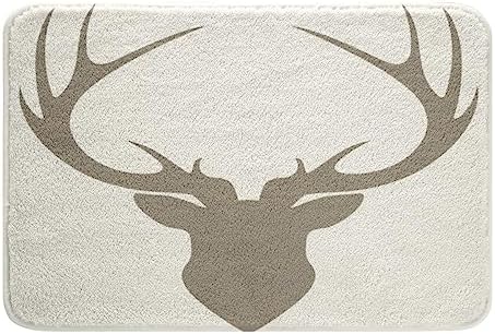 Jejeloiu Wild Animal Bath Rugs 16x24 Inch