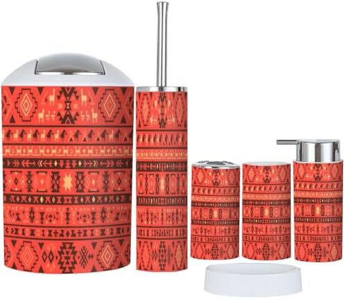 TRANQDEHOM Bathroom Accessory Set 6 Piece