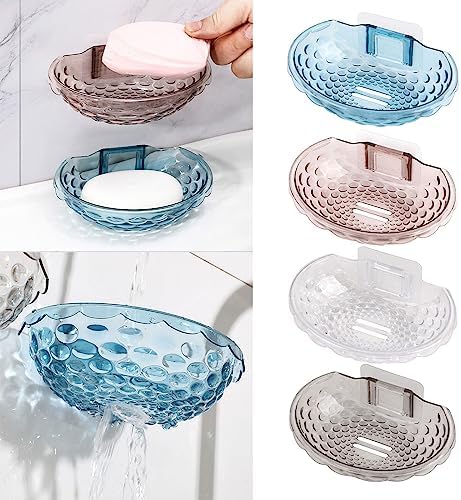 Staol Clear Wall Mounted Soap Dish Holder
