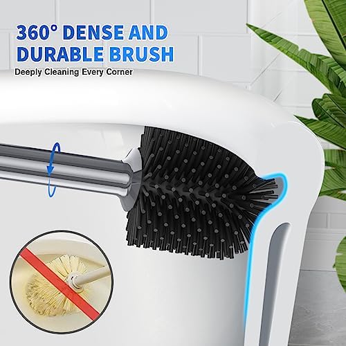 LOVLOY 2-in-1 Toilet Plunger and Brush Set