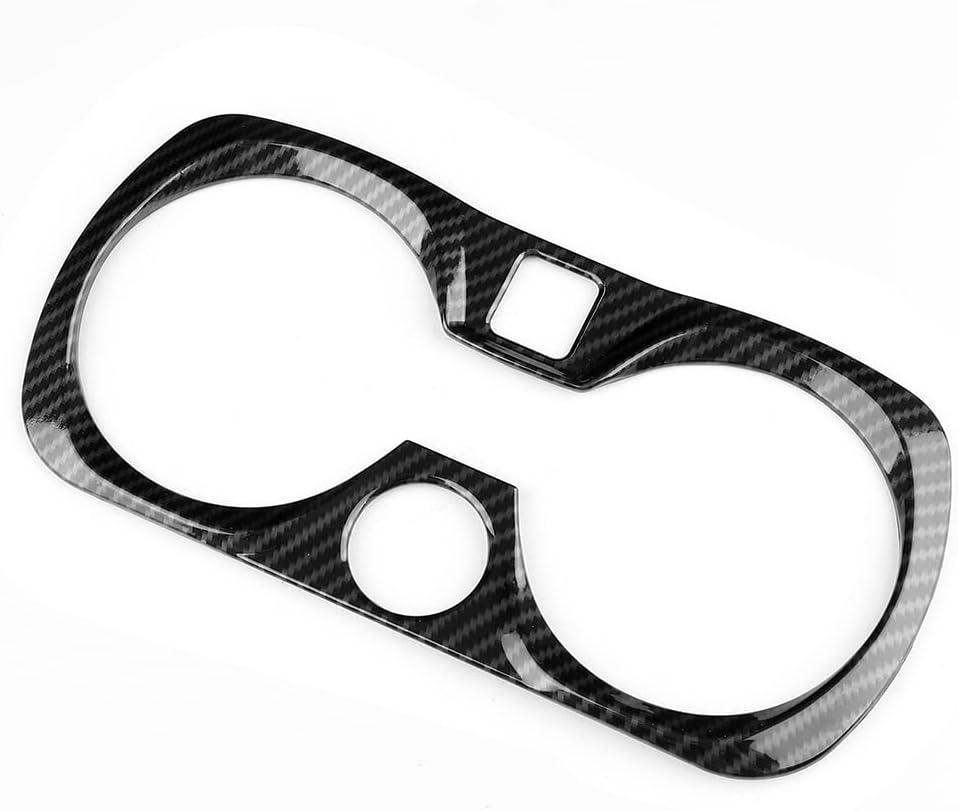 Carbon Fiber Texture Cup Holder Panel - 3 Series G20G28 2020 Fit