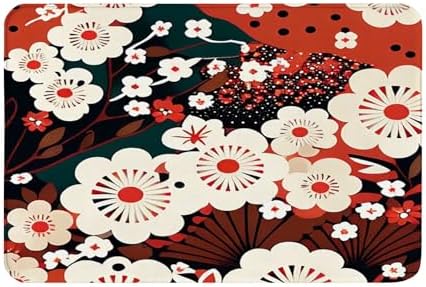 Yioniii Soft Flannel Non Slip Mats 16x24inch