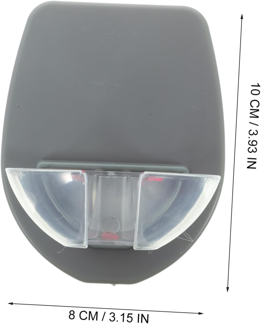 Cabilock Wall Cup Holder for Bathroom Kitchen Grey