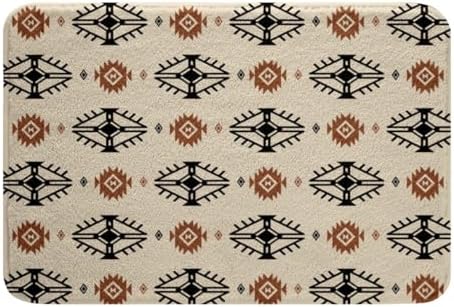 Feelyou Exotic Mexican Bohemian Bath Rug 16x24 Inch