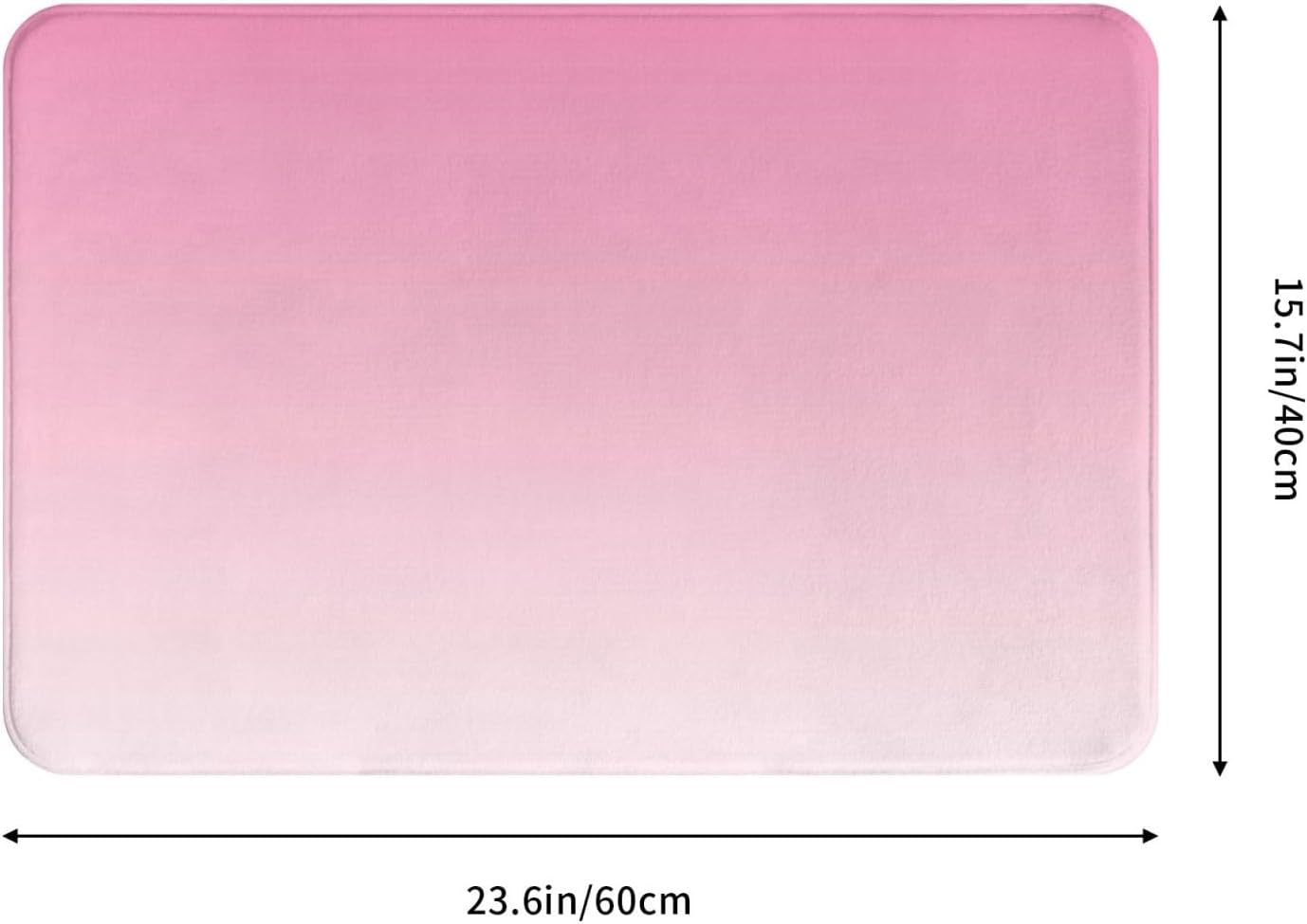 Red Tree Design Non-Slip Bath Mat 16x24in