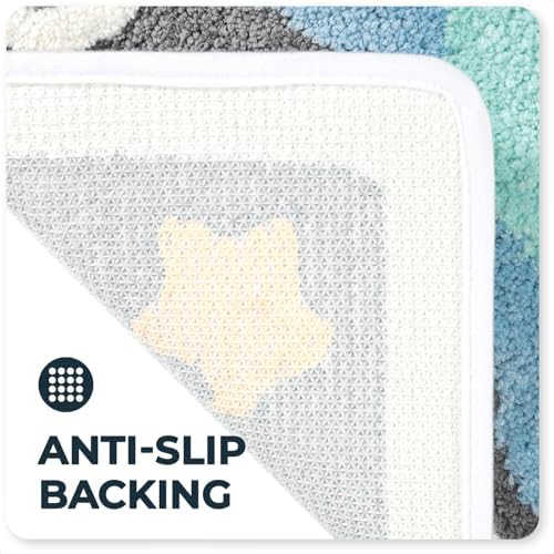 Tyrafry Cute Space Bath Rug Mat 16x31