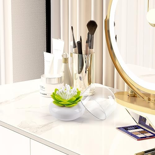 Bloss Lotus Cotton Swab Holder - Green 1