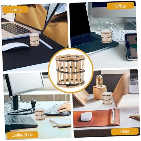 BESTOYARD Vintage Grass Weave Cup Sleeve Heat Insulating Holder