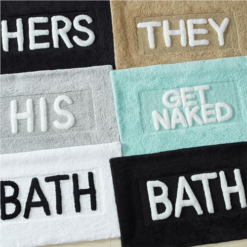 Creative Home Ideas Cotton Bath Rug Aqua Blue 21x34 1