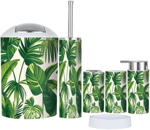 TRANQDEHOM 6 Piece Bathroom Accessory Set 1