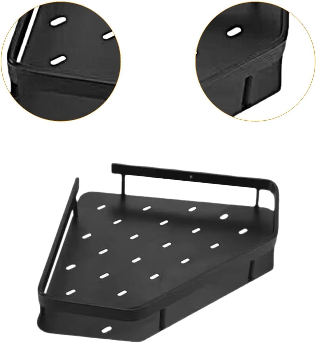 Corner Shower Rack with Storage Shelf for Bathroom