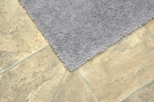 Garland Rug Carpet Bath Rug 5x8 Platinum Gray