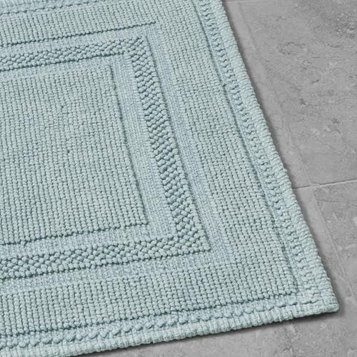 Jean Pierre Cotton Stonewash Racetrack Bath Rug Set