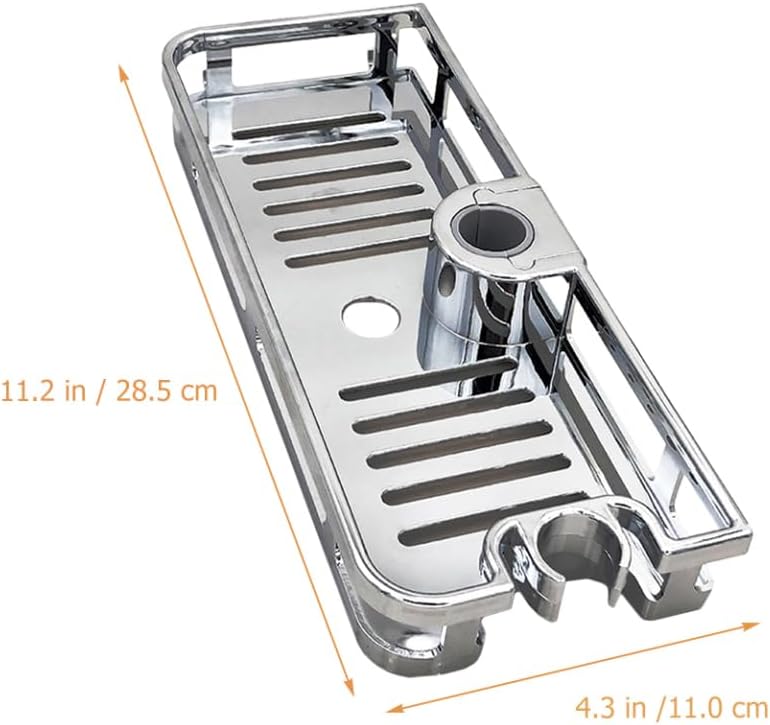 Cabilock Adjustable Shower Caddy with Storage