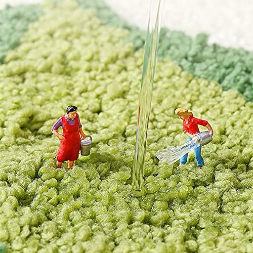 UKELER 3D Moss Bath Rug Decor 315x197