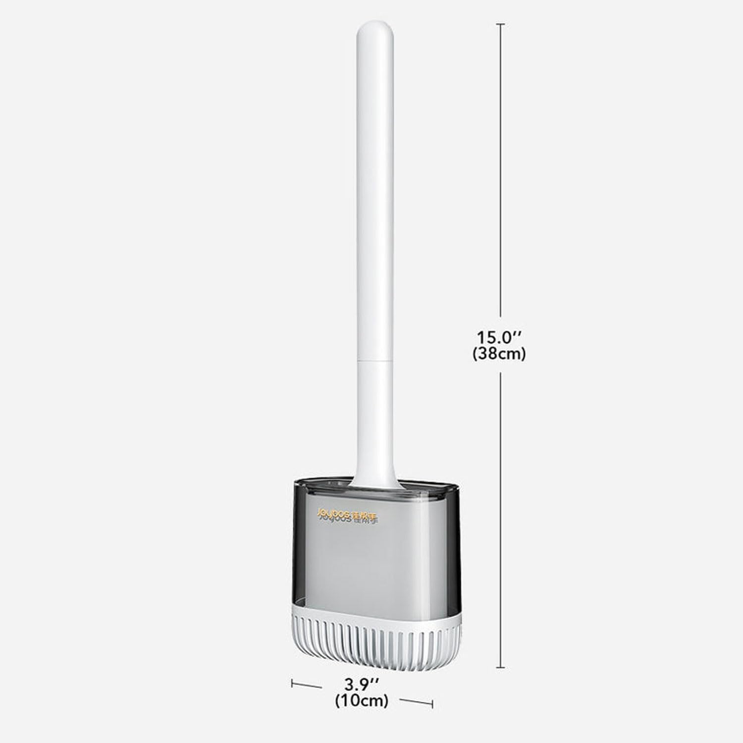 JOYBOS Toilet Brush with 38cm Base 10x6x38