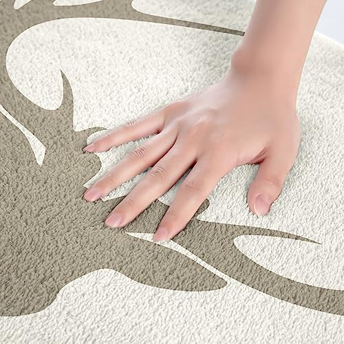 Jejeloiu Wild Animal Bath Rugs 16x24 Inch
