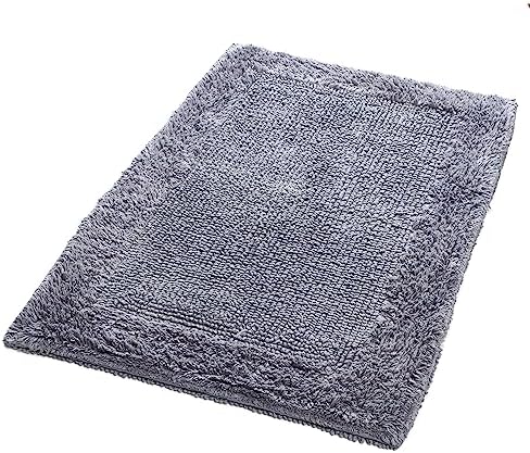Savi Home 17x24 Charcoal Grey Bath Rug