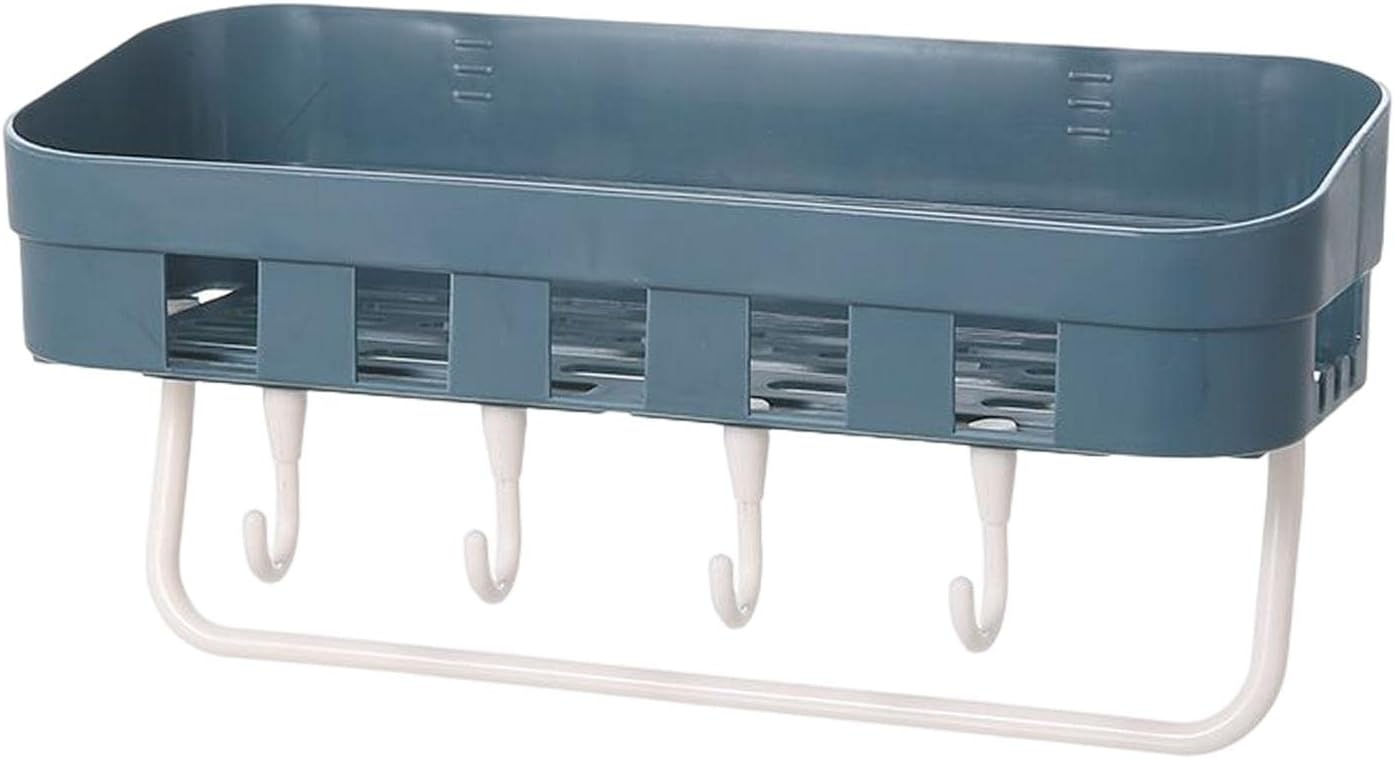 Duiaynke Hook Shower Rack with Storage Space