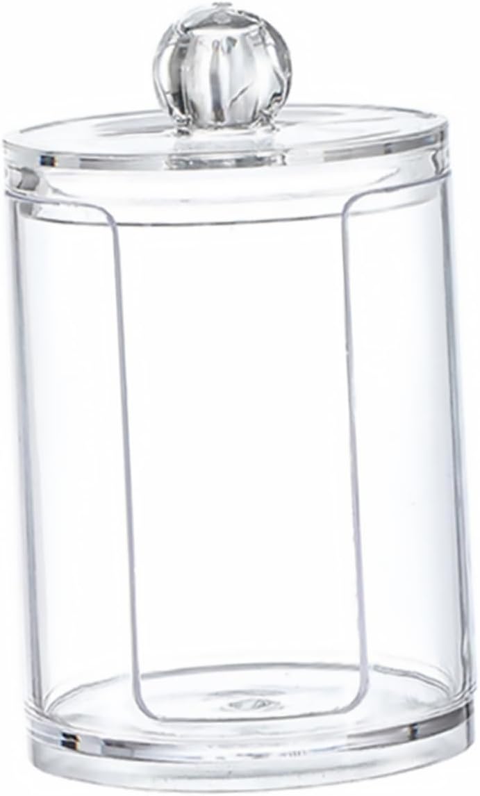 Cotton Pad Holder Container Elegant Bathroom Storage Stand