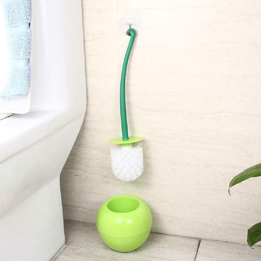 Tvoip Cherry Toilet Brush with Holder Set