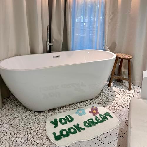 You Look Good Bath Mat Soft Non-Slip Microfiber Rug