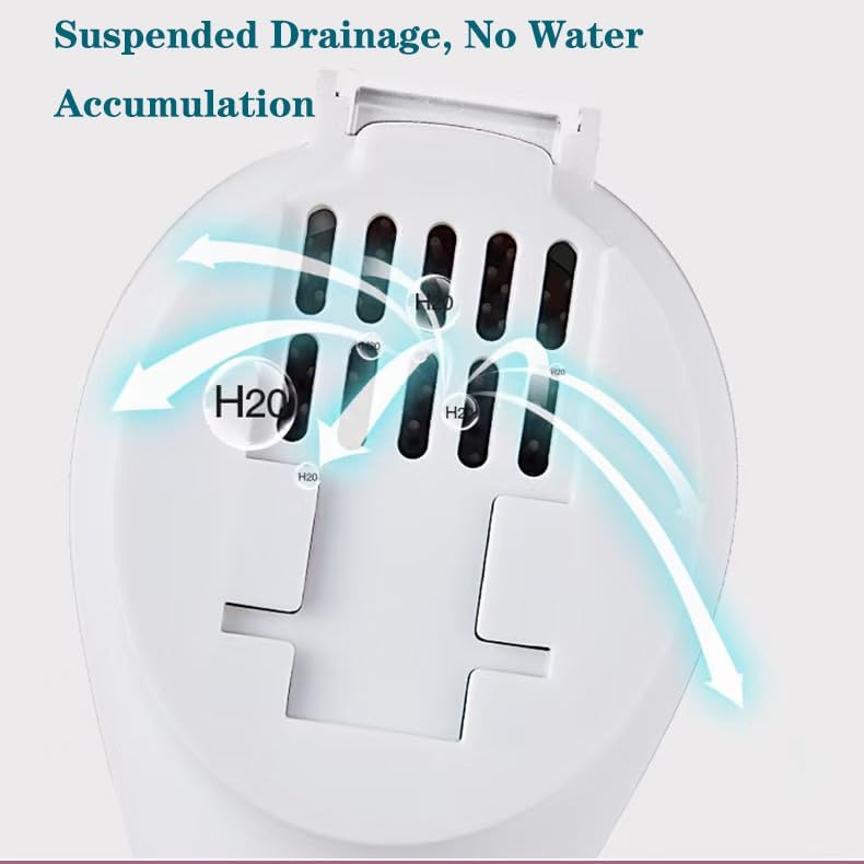 Modern Silicone Toilet Brush with Wall Mount Holder 1
