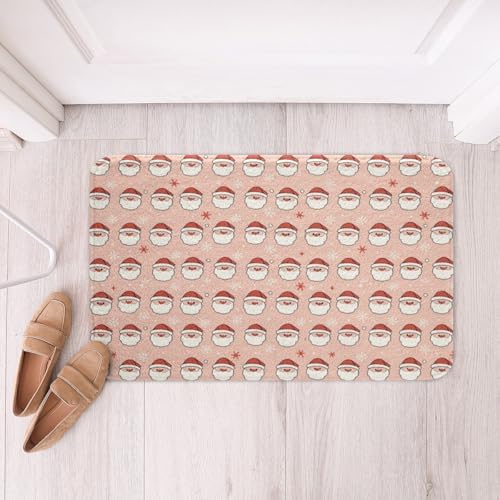 Feelyou Xmas Deer Elk Decor Bath Mat 16x24 Inch