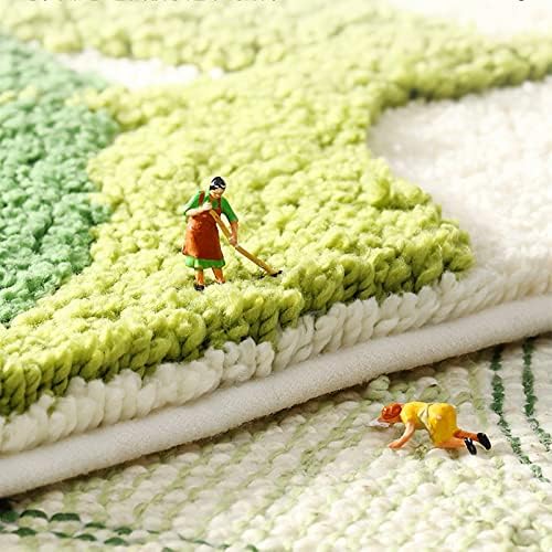 Grass Green Moss Bath Mat 315x236 Non Slip