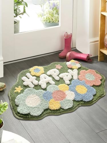 Soft Thick Microfiber Bath Mat with Non Slip Design