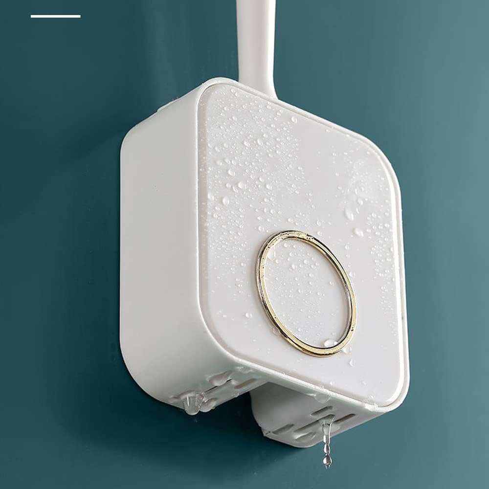 PEKJI Modern Silicone Bristles Toilet Brush with Holder