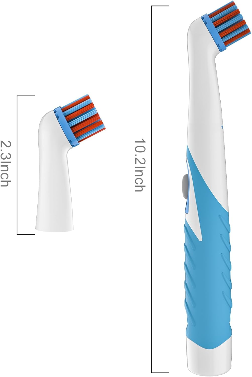 SOARING Electric Cleaning Brush with 4-in-1 Heads