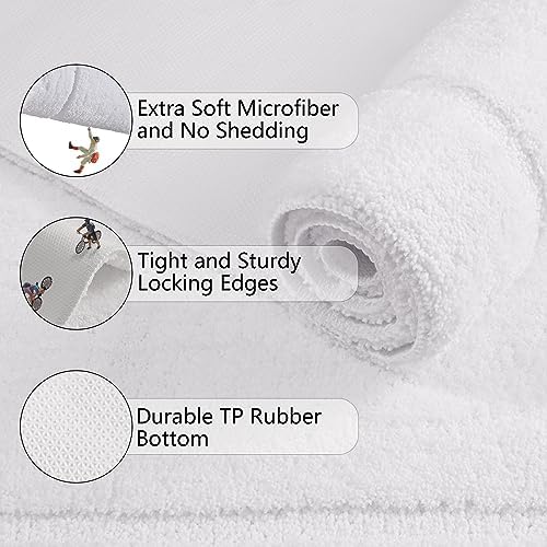 HOMORE Glow-in-the-Dark Bath Rug 70x24 Inch