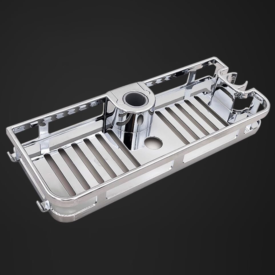 Cabilock Adjustable Shower Caddy with Storage