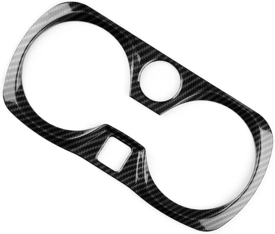 Carbon Fiber Texture Cup Holder Panel - 3 Series G20G28 2020 Fit