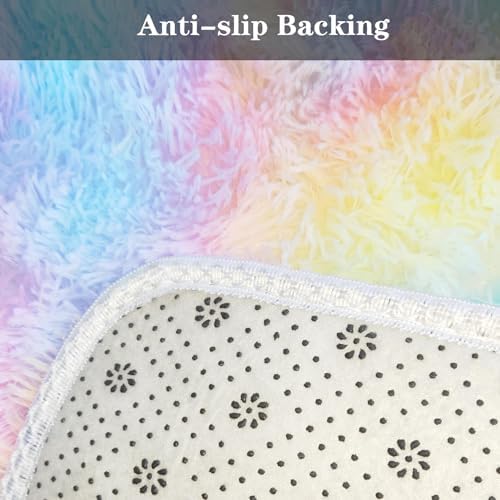 ConCus-T Rainbow Bath Mat Set 24 x 16