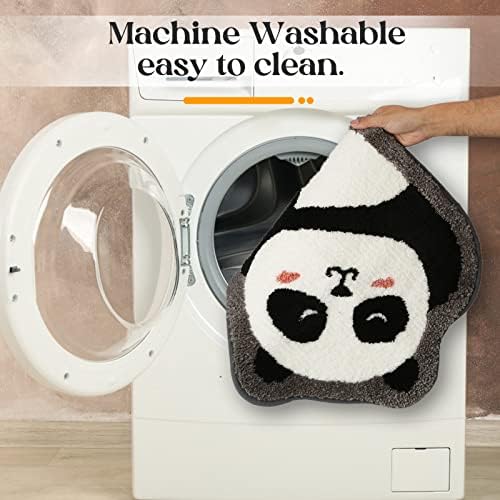 Ankah Panda Cartoon Shower Mat - Non-Slip Durable