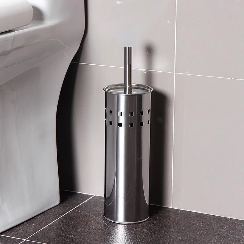 Kuuleyn Toilet Brush and Vented Holder Set
