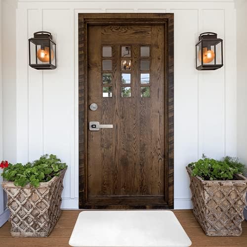 SGYDW Plush Bath Mat 24x16 Inches Non-Slip Door Mat for Bathroom and Entry