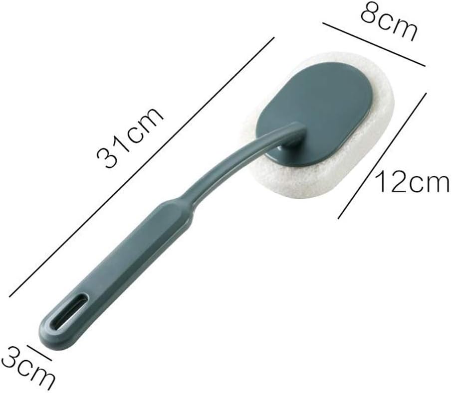 Toilet Brush with Long Handle and Durable Sponge 1