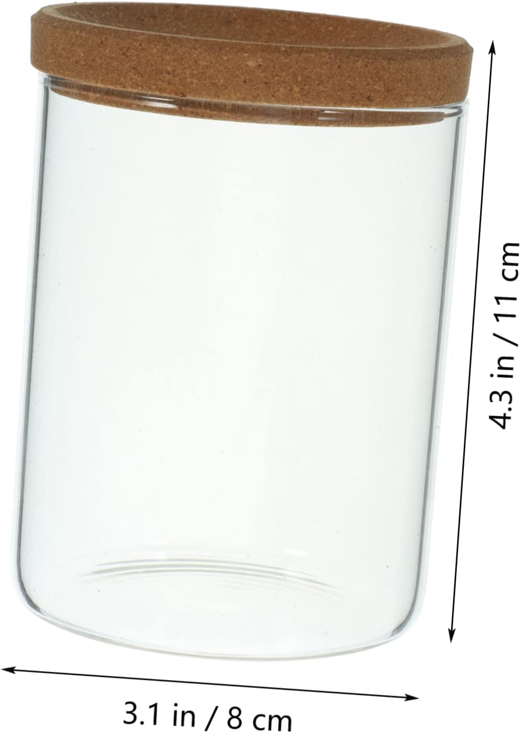 GRIRIW Aesthetic Bathroom Storage Canister