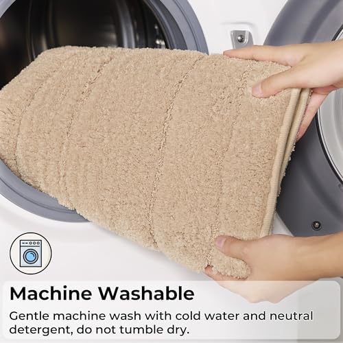 GRANNY SAYS 2-Piece Bath Rug Set Non-Slip Washable