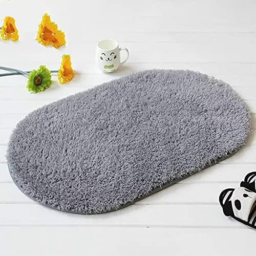 Extra Soft Shaggy Bath Rug Set of 3 for Shower and Kitchen